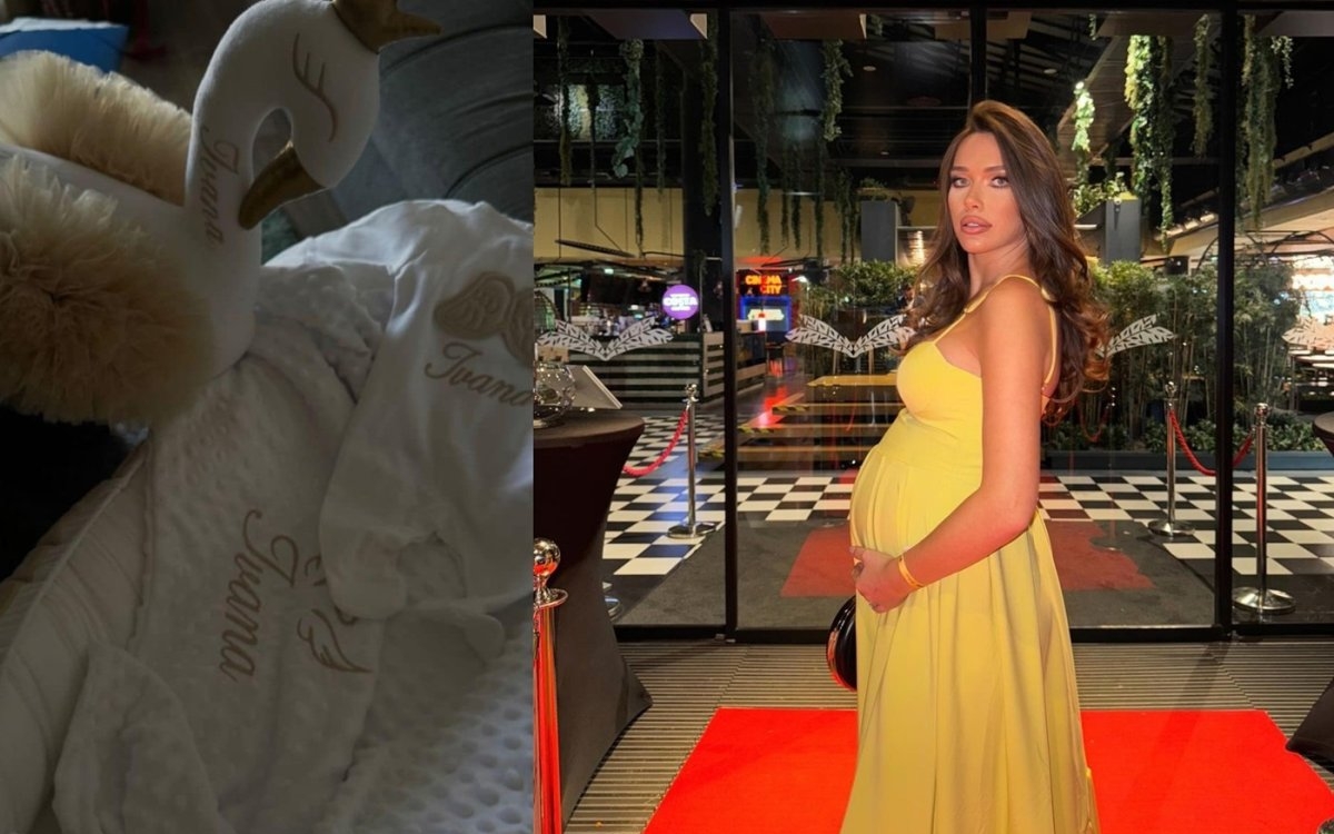 Prima imagine cu Iustina de la „Insula Iubirii” și fetița ei nou-născută. Proaspăta mămică este în culmea fericirii