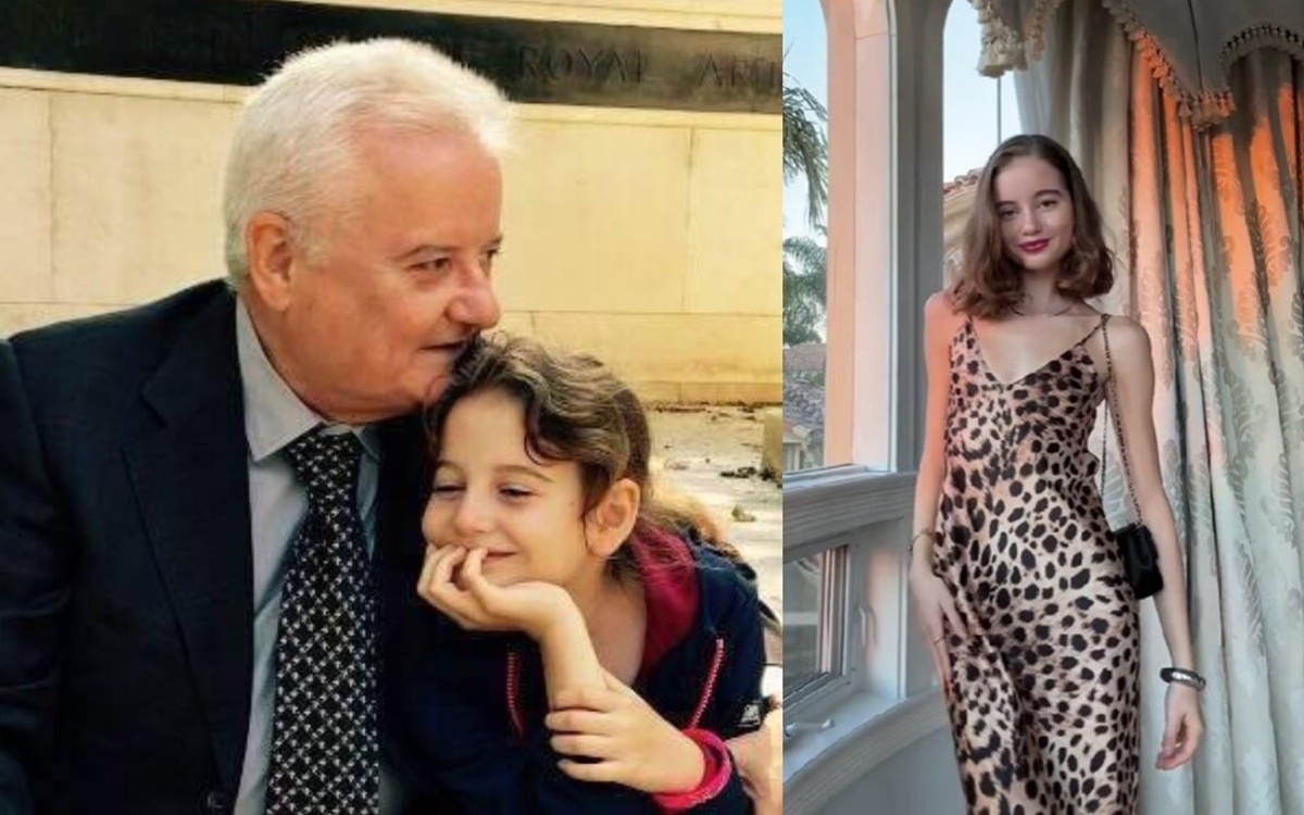 Tatăl ei este la azil, dar Irinuca duce o viață de lux alături de mama ei în America