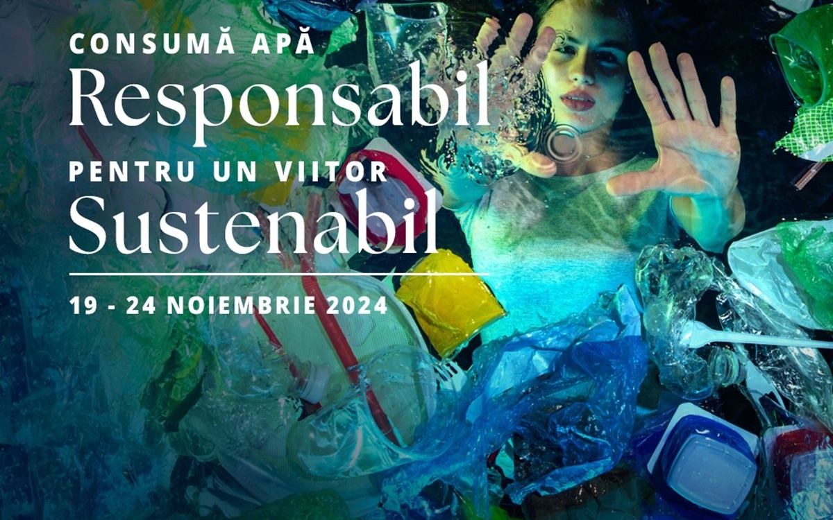 Consumă apă responsabil pentru un viitor sustenabil. O campanie ParkLake și Let’s Do It, Romania!