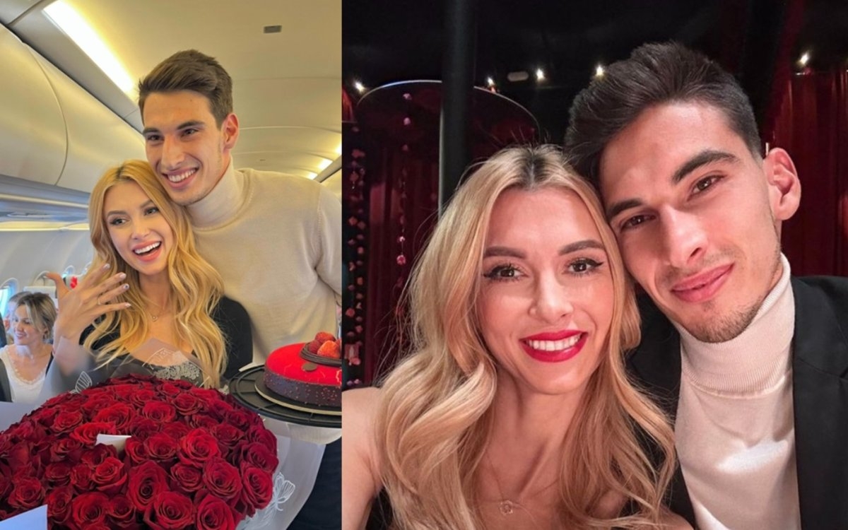 Andreea Bălan a fost cerută în căsătorie. Victor Cornea a ales un cadru neașteptat pentru a face marele pas