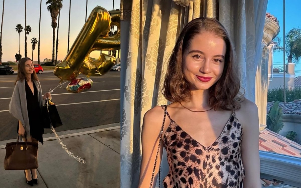 Irina Columbeanu a împlinit 18 ani. A sărbătorit fără familie, la un restaurant de lux, unde a apărut cu o geantă nouă de zeci de mii de euro