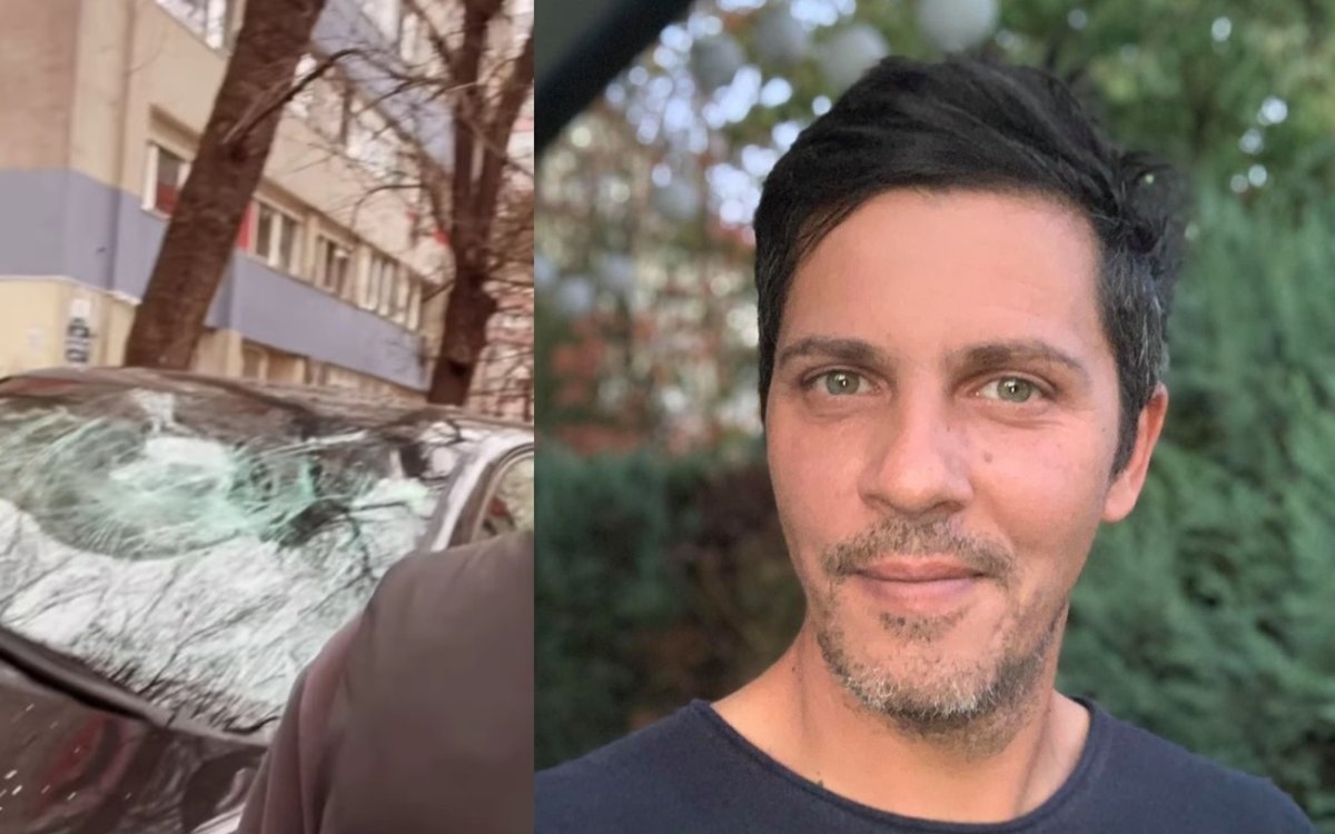 Lucian Viziru și-a găsit mașina vandalizată. "Mă voi revanșa..."