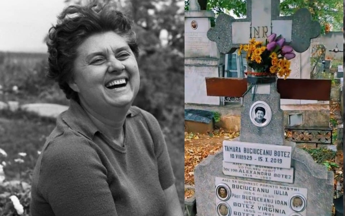 Cum arată mormântul Tamarei Buciuceanu, la șase ani de când a plecat dintre noi. „Merita un monument un pic mai frumos”