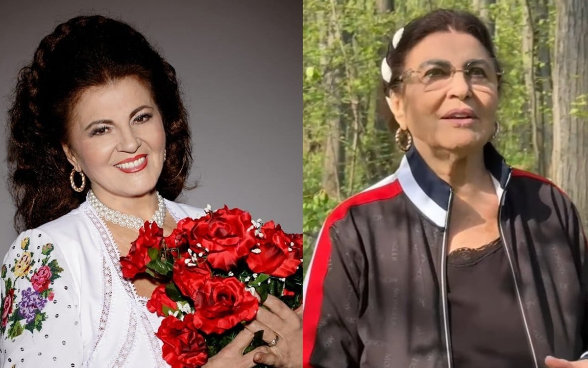 La cules de leurdă cu Irina Loghin. A trecut deja de vârsta de 80 de ani, dar nu se dă în lături de la treburile casnice