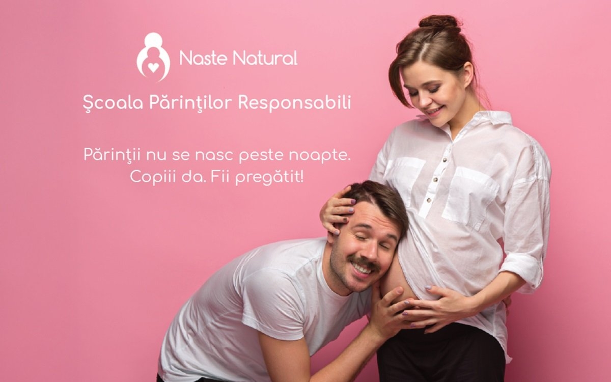 Școala Părinților Responsabili revine: seminarii gratuite pentru viitorii părinți, oferite de campania socială Naste Natural