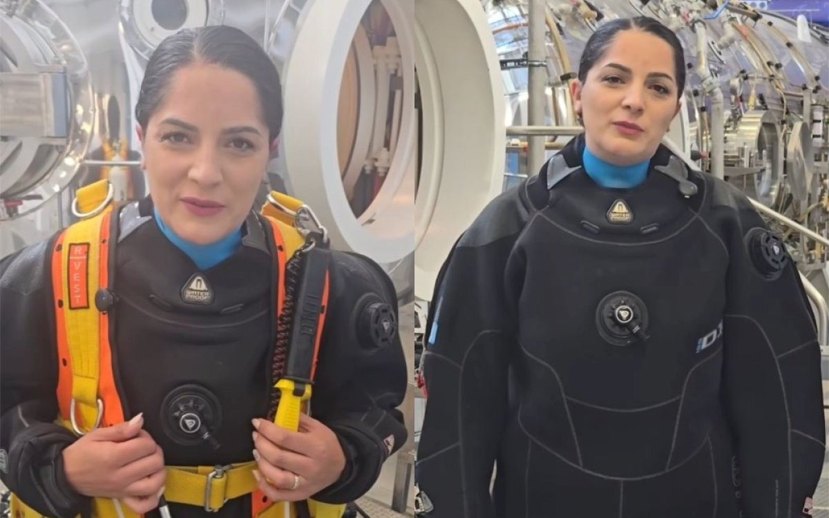 Faceți cunoștință cu prima femeie scafandru de mare adâncime cu alimentare de la suprafață din România. Laura este un exemplu de putere și determinare