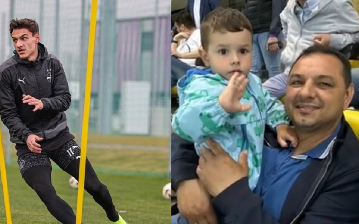 George, fiul cel mare al lui Ionel Ganea, distrus de durere după accidentul fratelui mai mic, aflat încă în stare gravă. „Să vă rugați pentru el”