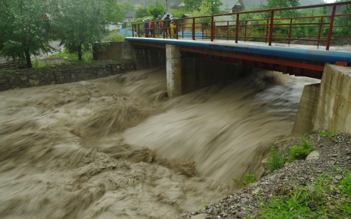 Salina Praid, înghițită de ape. Inundațiile au provocat un dezastru într-una din cele mai căutate atracții turistice din România