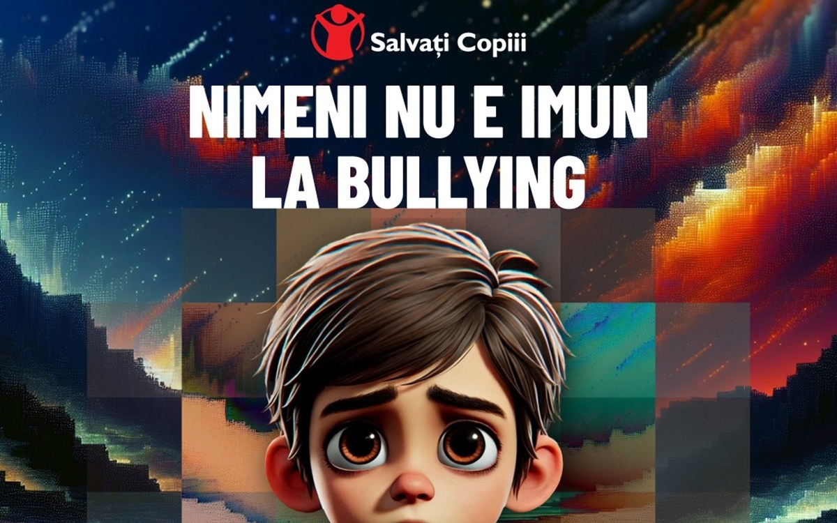 Organizația Savați Copiii demarează o campanie atrăgând atenția asupra fenomenului de bullying din școli