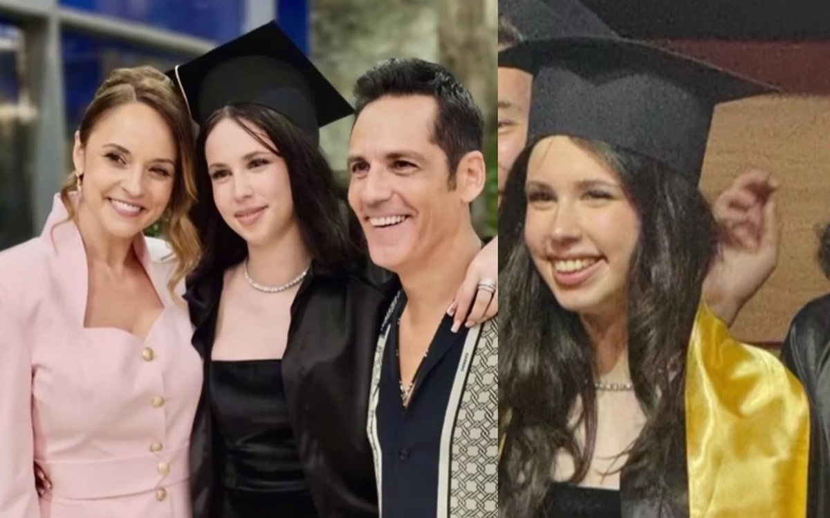 Andreea Marin și Ștefan Bănică, din nou împreună de dragul Violetei. Cum au apărut cei doi la ceremonia de absolvire a fiicei lor