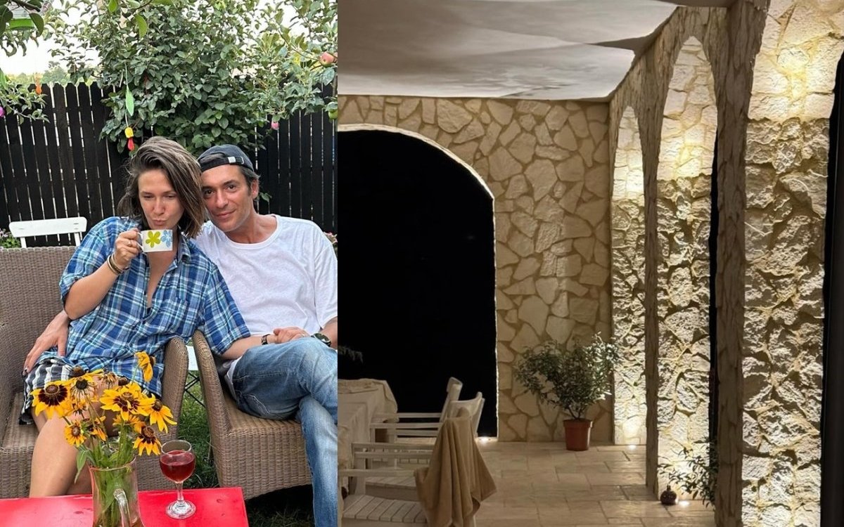 Adela Popescu și Radu Vâlcan au adus Toscana la Șușani. Cum arată casa lor de vacanță de la țară