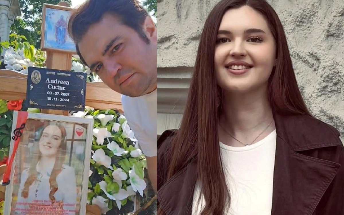 Igor Cuciuc își plânge dorul și durerea în hohote. Cum s-a fotografiat la mormântul fiicei sale, la 6 luni de la moartea ei