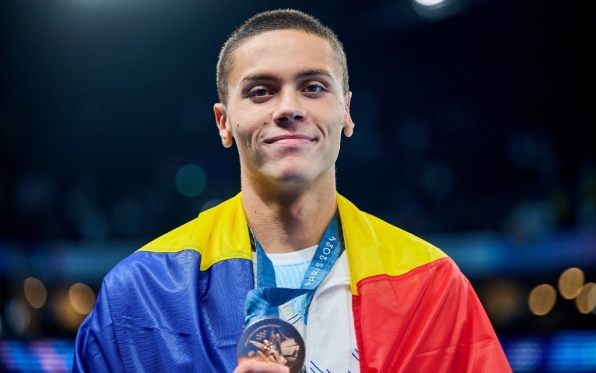 David Popovici aduce din nou aurul acasă. A doborât un nou record la 100 m liber