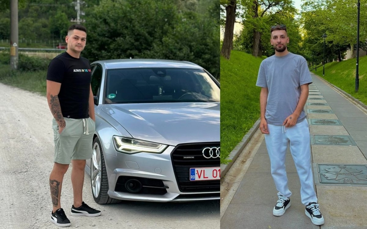 Eduard și Narcis, doi tineri din Vâlcea, au sfârșit carbonizați după un cumplit accident. Au fugit de poliție până când șoferul a pierdut controlul mașinii