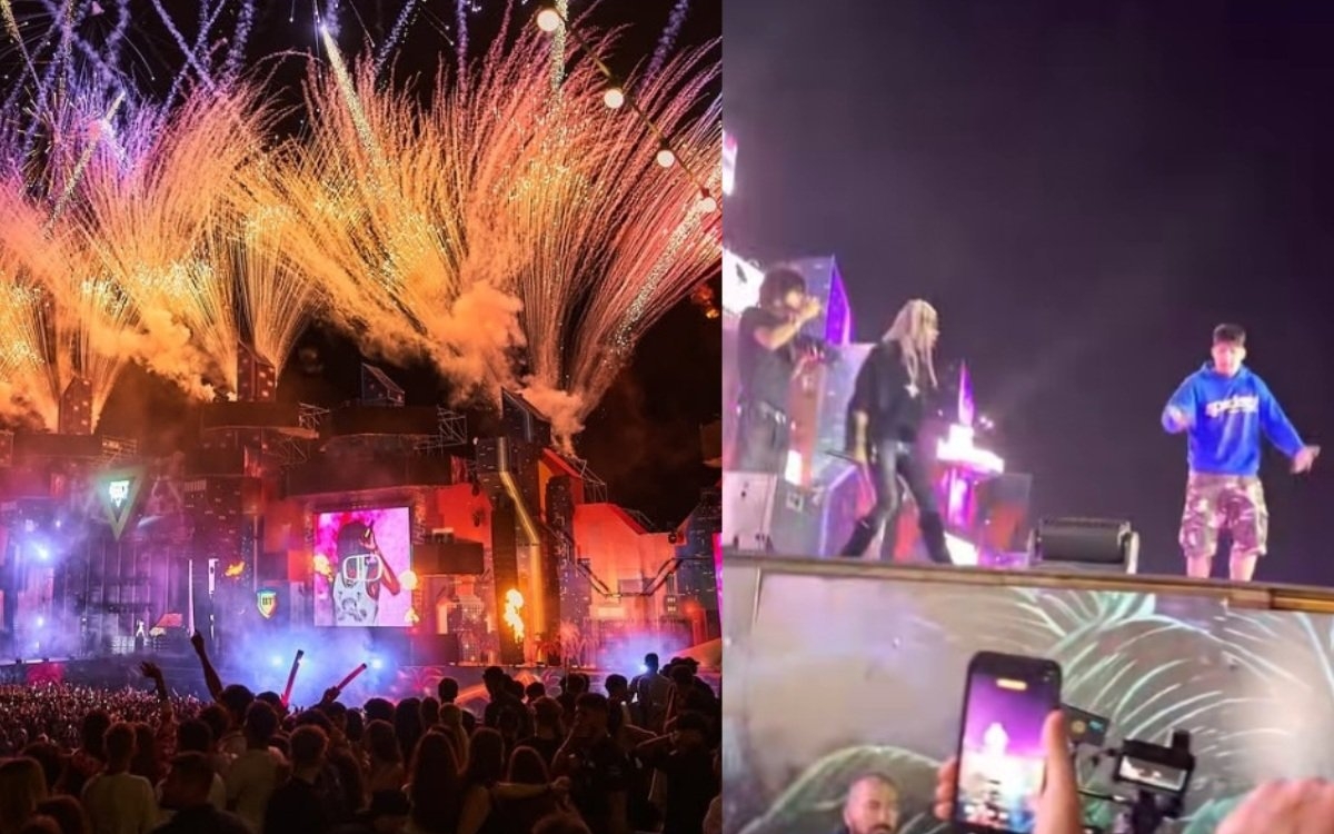 Un adolescent de 15 ani a fost la un pas de moarte după ce a fost obligat de un rapper să sară de pe scenă la Beach Please. "Am crezut că mor"