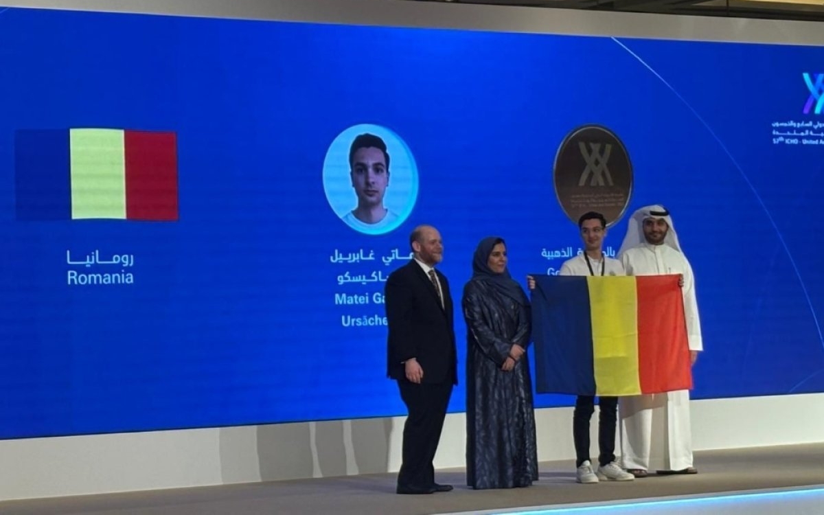 Copiii geniali ai României! Matei, un elev din Buzău, a adus aurul acasă de la Olimpiada Internațională de Chimie din Dubai