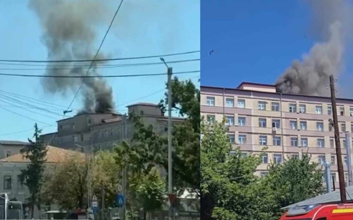 Incendiu la Maternitatea Cuza Vodă din Iași. Mamele au fost evacuate cu tot cu paturi