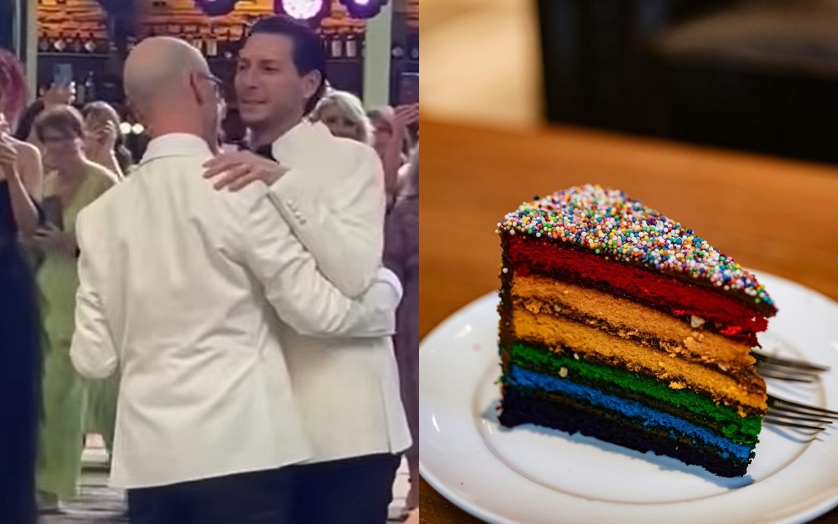 Prima nuntă gay din România. Doi piloți, un român și un belgian și-au jurat iubire veșnică într-un local din Cluj