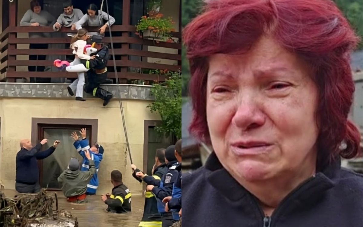 Zeci de familii din România distruse în urma inundațiilor. Soția bărbatului decedat nu-și poate reveni din șoc după ce a pierdut tot. „L-am căutat și l-am strigat toată noaptea”