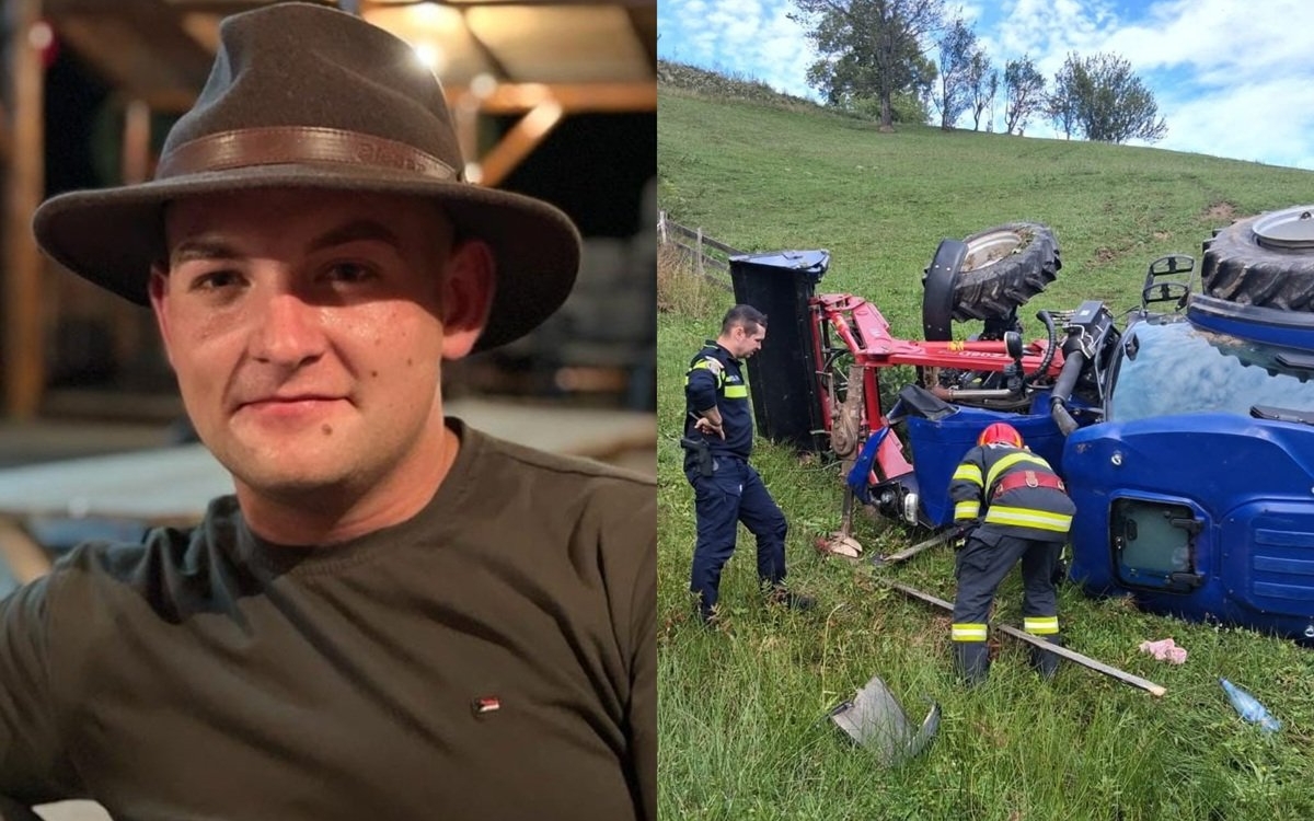 Ionuț, un tânăr de 26 de ani din Alba Iulia a murit tragic, strivit de propriu tractor. Familia este distrusă de durere