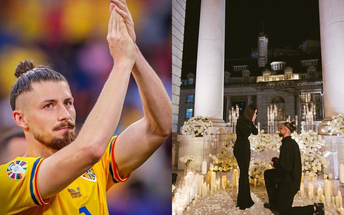 Un alt jucător de la Echipa Națională se pregătește să ajungă la altar! Radu Drăgușin și-a cerut iubita în căsătorie