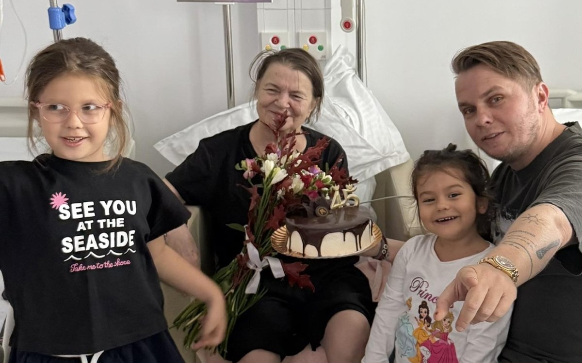 Clipe de coșmar pentru Codin Maticiuc. Mama lui a fost operată pentru a doua oară pe creier, după ce i-a recidivat cancerul