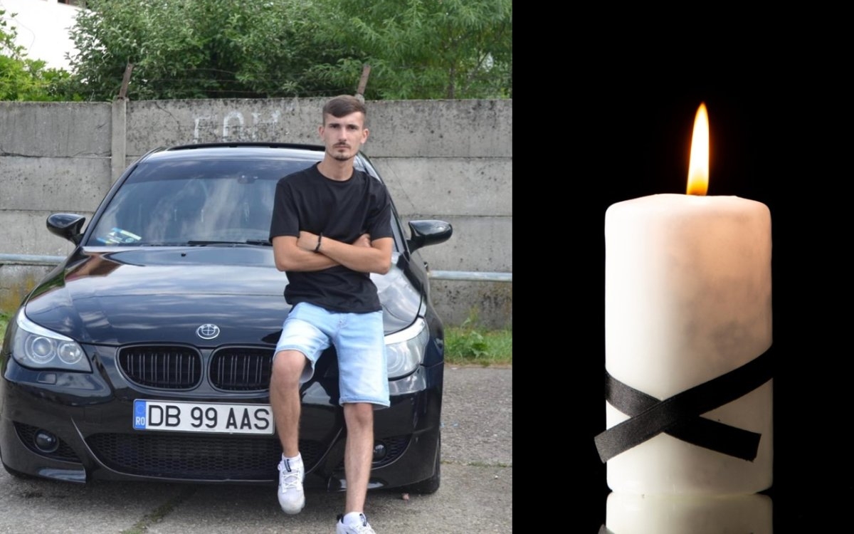 Andrei, un tânăr de 22 de ani, a murit într-un tragic accident rutier. Mașina lui s-a făcut praf după ce a izbit un cap de pod