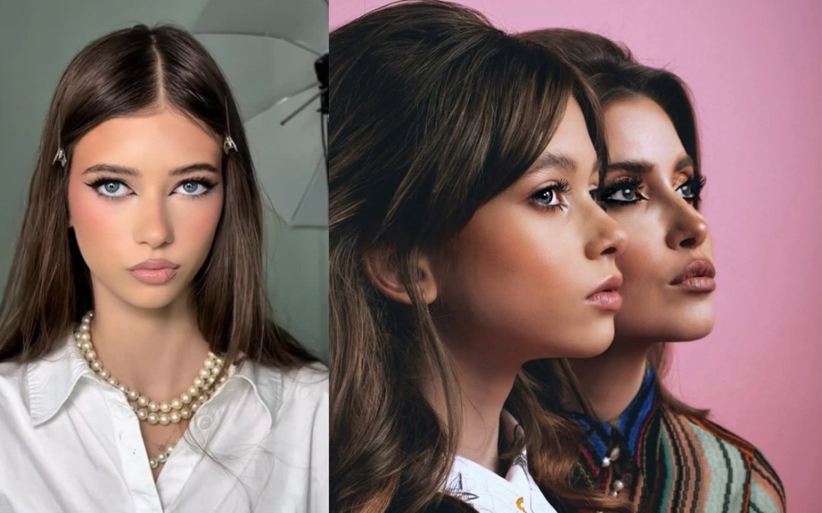 Iulia Albu nu are reguli pentru fiica ei adolescentă? Mikaela este elevă la liceu, dar poartă machiaj și haine de adulți
