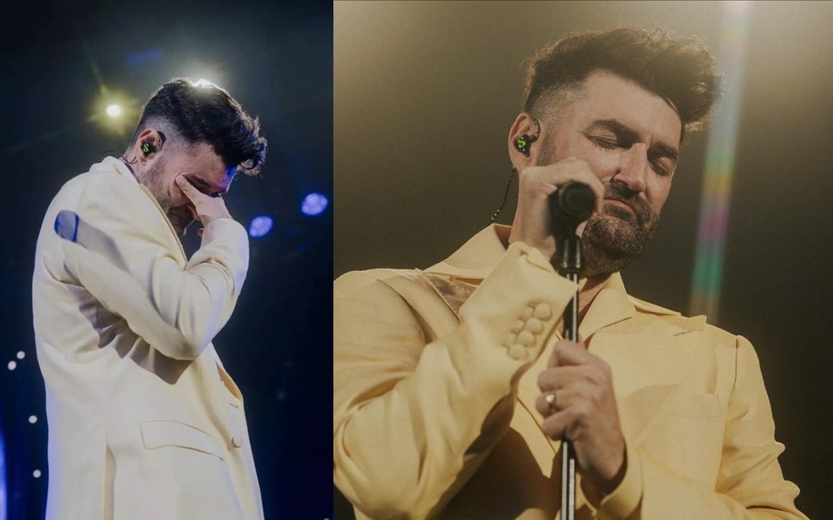 Smiley, în lacrimi pe scena de la Sala Palatului. Ce gest frumos a putut face pentru părinții lui, prezenți la concert