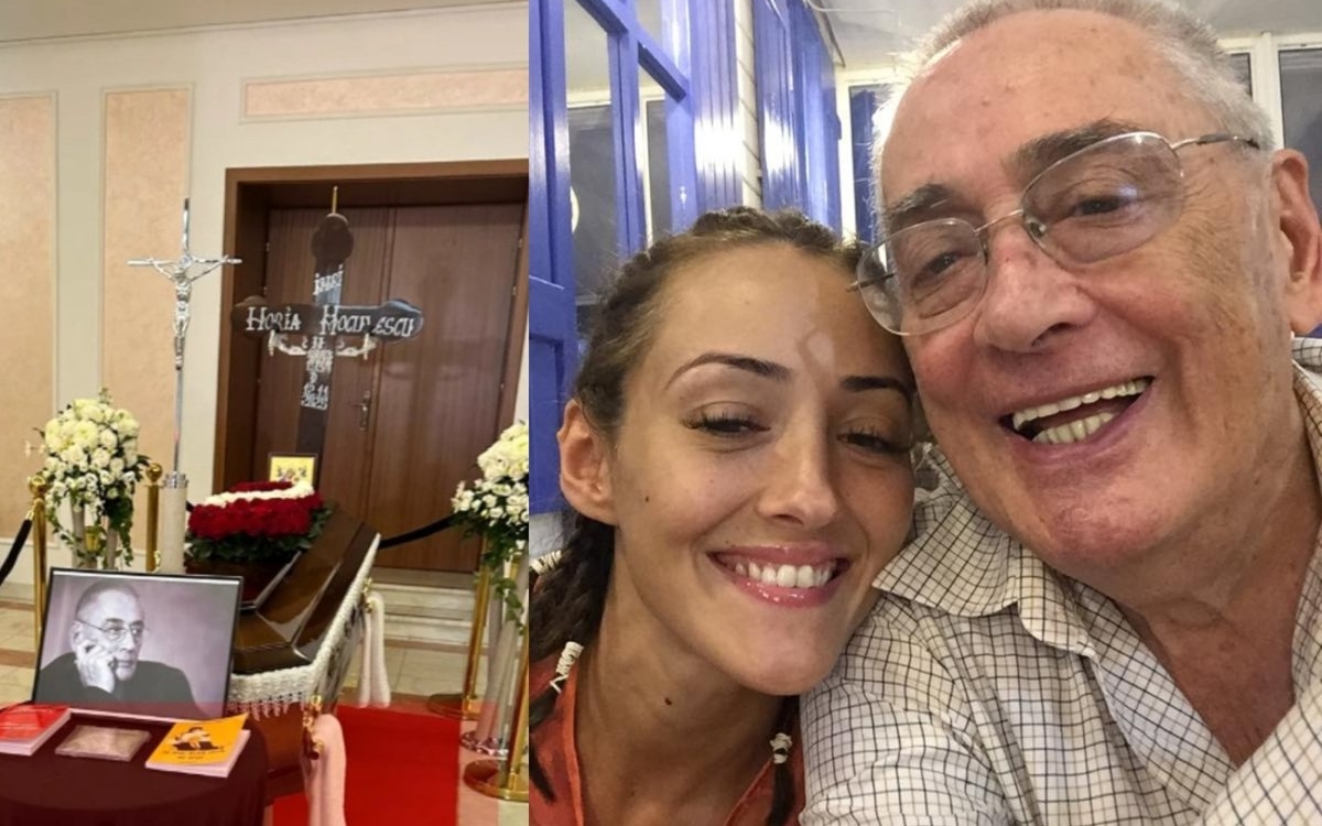 Primele imagini absolut sfâșietoare cu Nidia Moculescu lângă sicriul tatălui ei. „Mă sufocă și mă strânge lumea, Tată! Nu pot să respir”