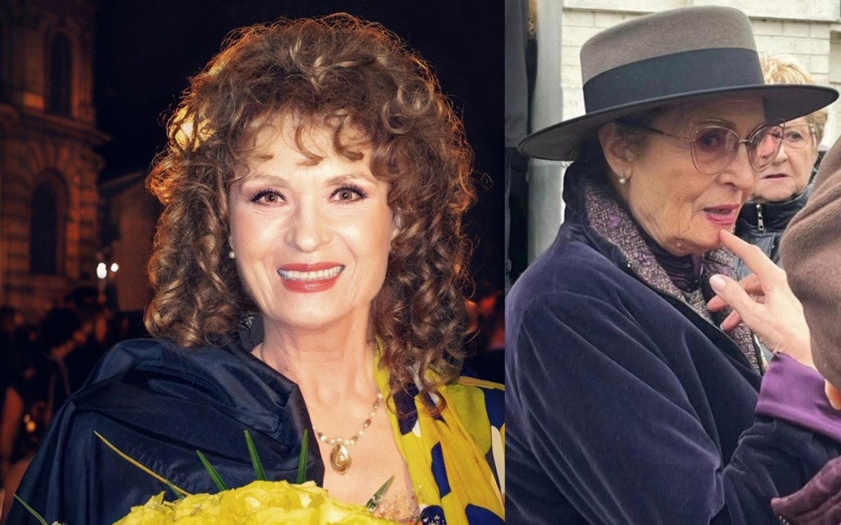 Angela Similea, de nerecunoscut la înmormântarea lui Horia Moculescu. Oamenilor nu le-a venit să creadă că așa arată la 79 de ani