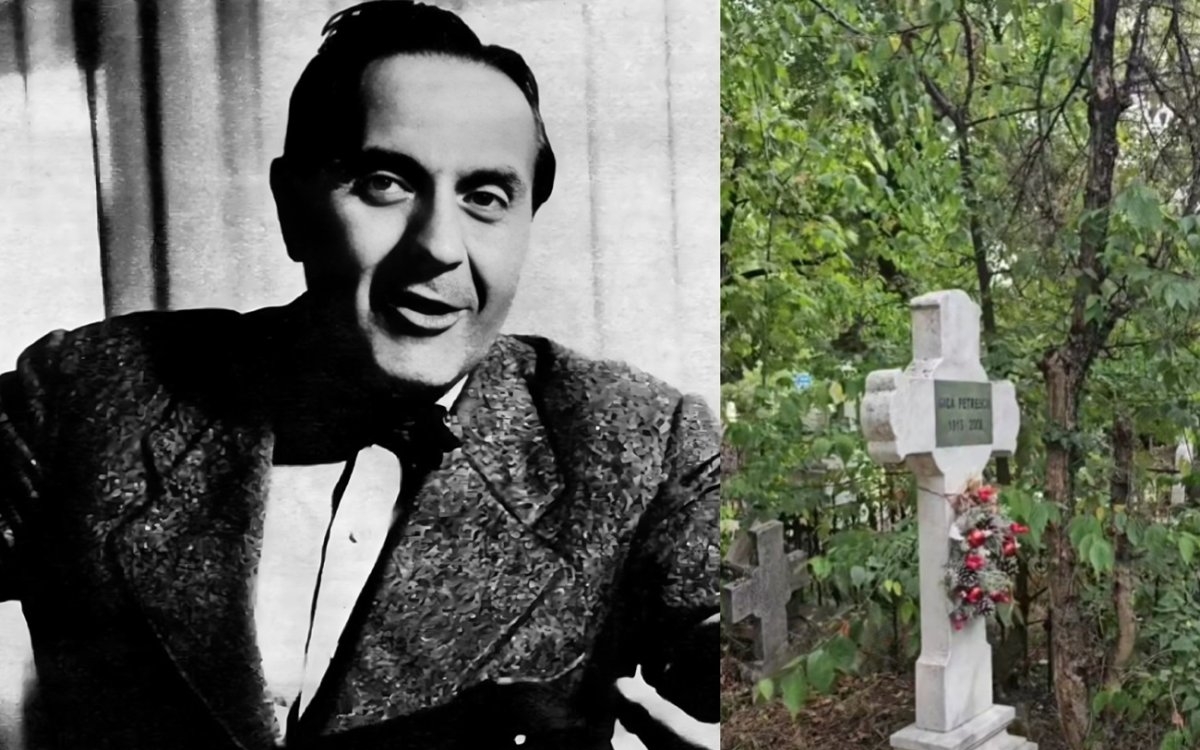 Uitat de apropiați, dar cinstit de străini. Cum arată mormântul lui Gică Petrescu după ce un grup de fani s-a hotărât să îl curețe