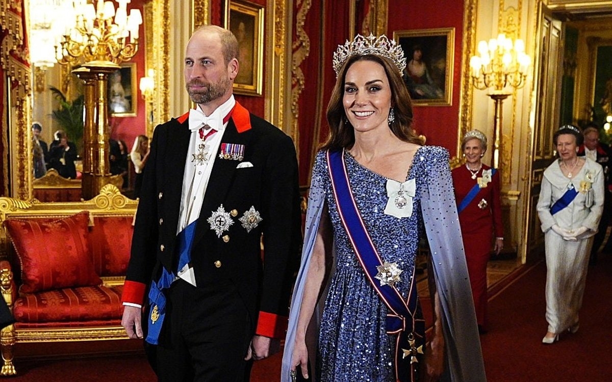 Kate Middleton, apariție de senzație la banchetul în cinstea președintelui Germaniei. La ce valoare este estimată tiara purtată de ea, din perioada Reginei Victoria