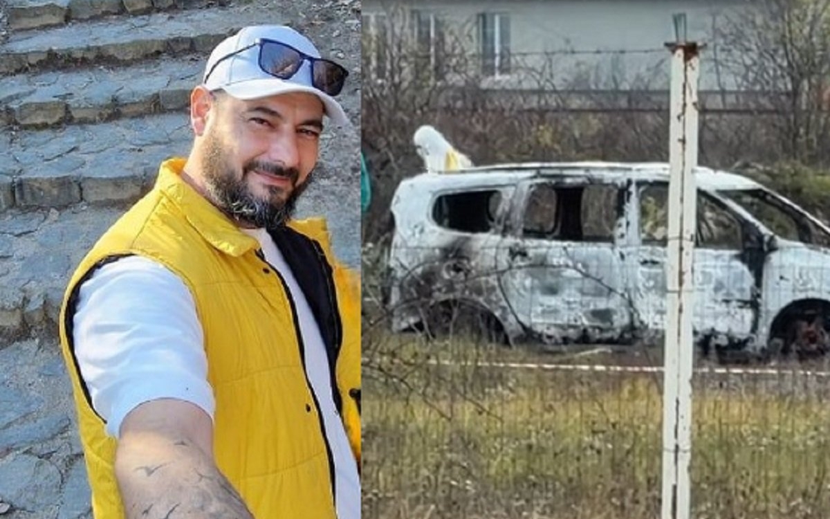 Mircea, un bărbat de 42 de ani, a fost găsit carbonizat într-o mașină, pe un câmp din Oradea