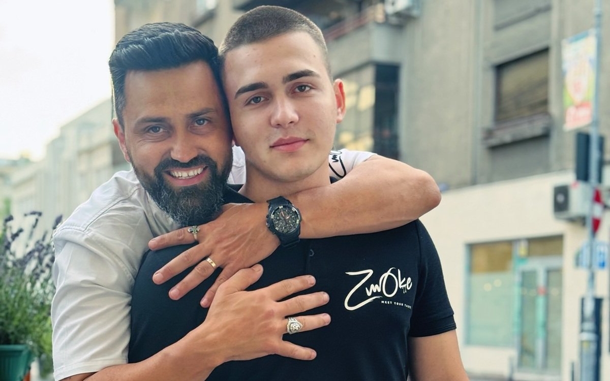Chef Orlando Zaharia, mesaj extrem de emoționant pentru fiul lui care a împlinit 20 de ani