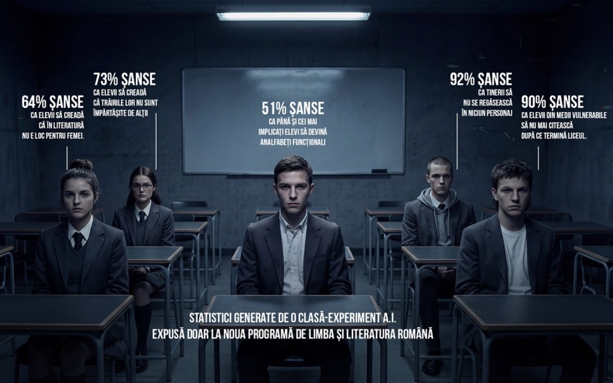 Editura Nemira lansează un experiment A.I. ce arată cum i-ar putea afecta pe adolescenți noua programă pentru pentru limba și literatura română propusă de Ministerul Educației și Cercetării