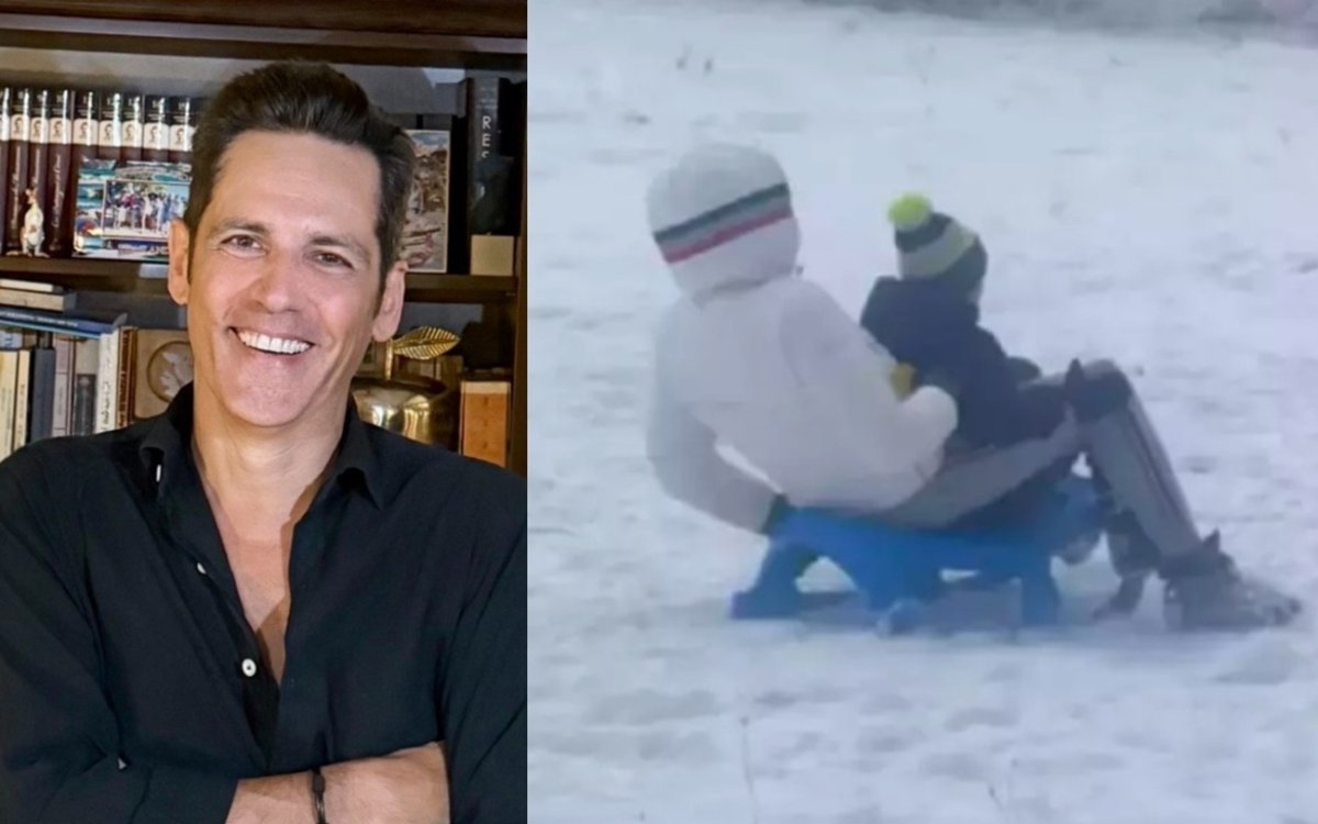 Ștefan Bănică, imagini rare cu fiul cel mic în vacanță. „Tati, hai că poți”