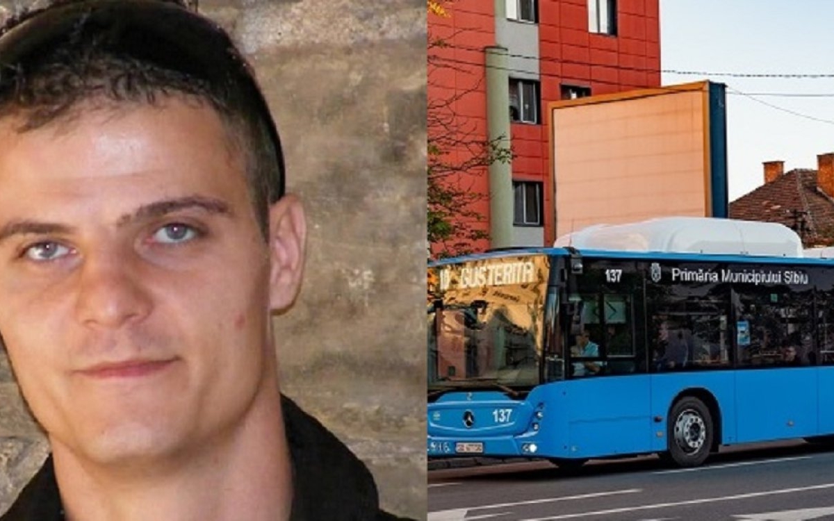 Lucian, un bărbat de 43 de ani din Sibiu, a murit după ce a făcut stop cardio-respirator în autobuz. Niciun pasager nu a sărit în ajutorul lui