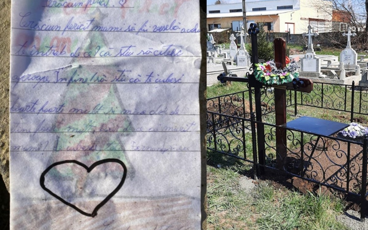 Scrisoarea care a făcut mii de oameni să plângă. Ce i-a scris un copil orfan mamei decedate: „De ce ai murit, mami?”