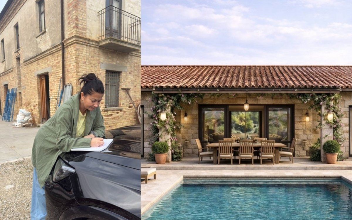 Cum va arăta casa Gabrielei Cristea din Italia. Vedeta nu mai renovează conacul