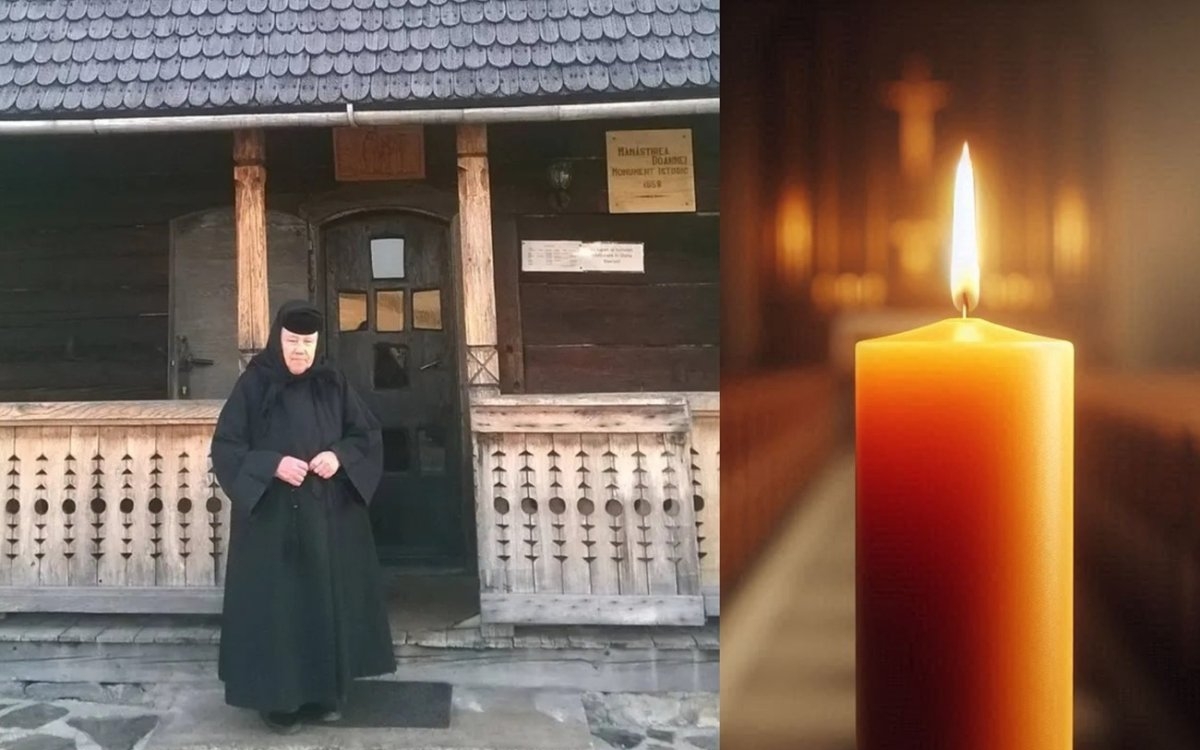 A murit măicuța Steliana Bursuc de la Mănăstirea Doamnei-Moglănești. „Roagă-te în Împărăția Cerurilor și pentru noi”