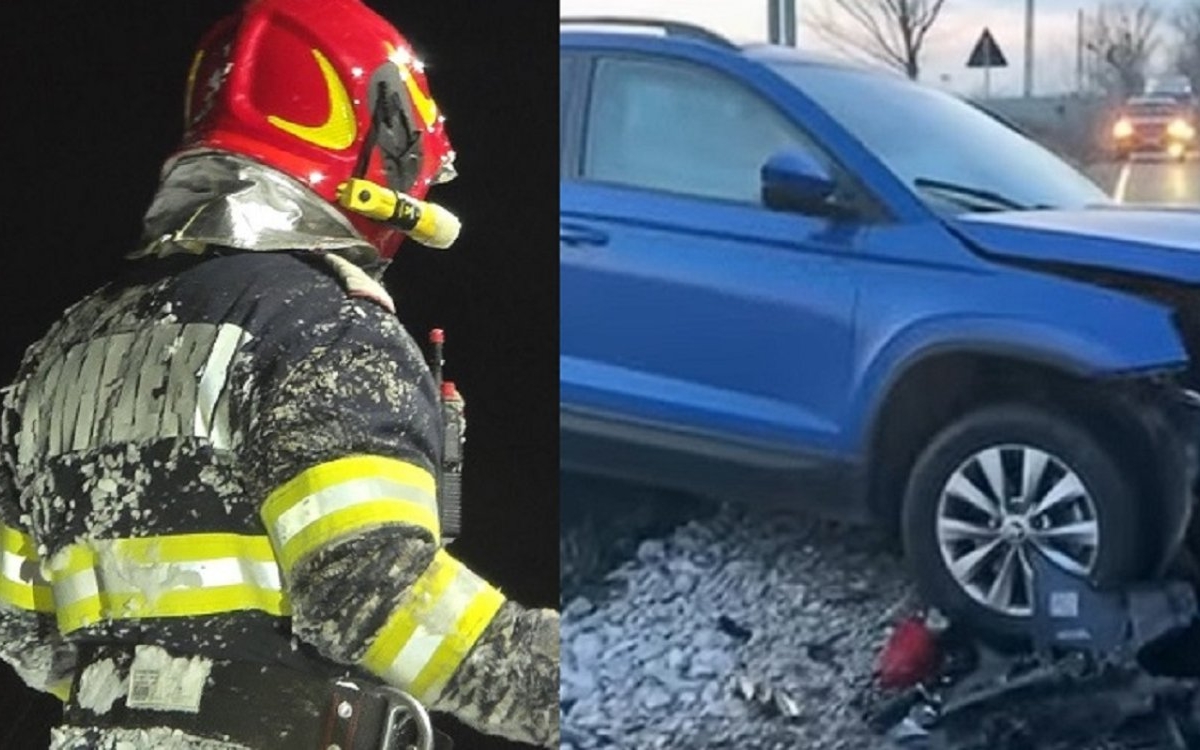 Caz dramatic în Brașov. Un pompier a fost trimis in misiune la accidentul în care i-a murit fiica de 14 ani
