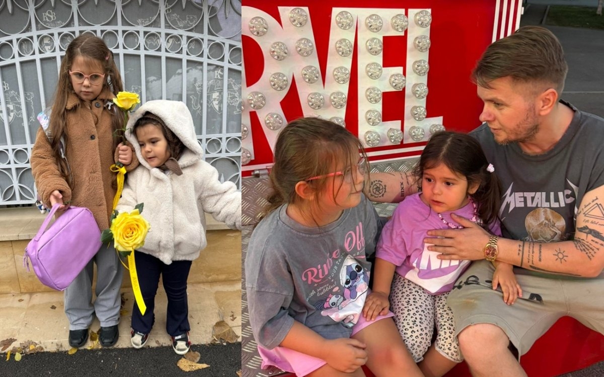 Codin Maticiuc este absolut topit după fetițele lui. Ce gest simplu, dar cu un puternic mesaj, face pentru ele foarte des. „O să vă fie greu, băieții mei"