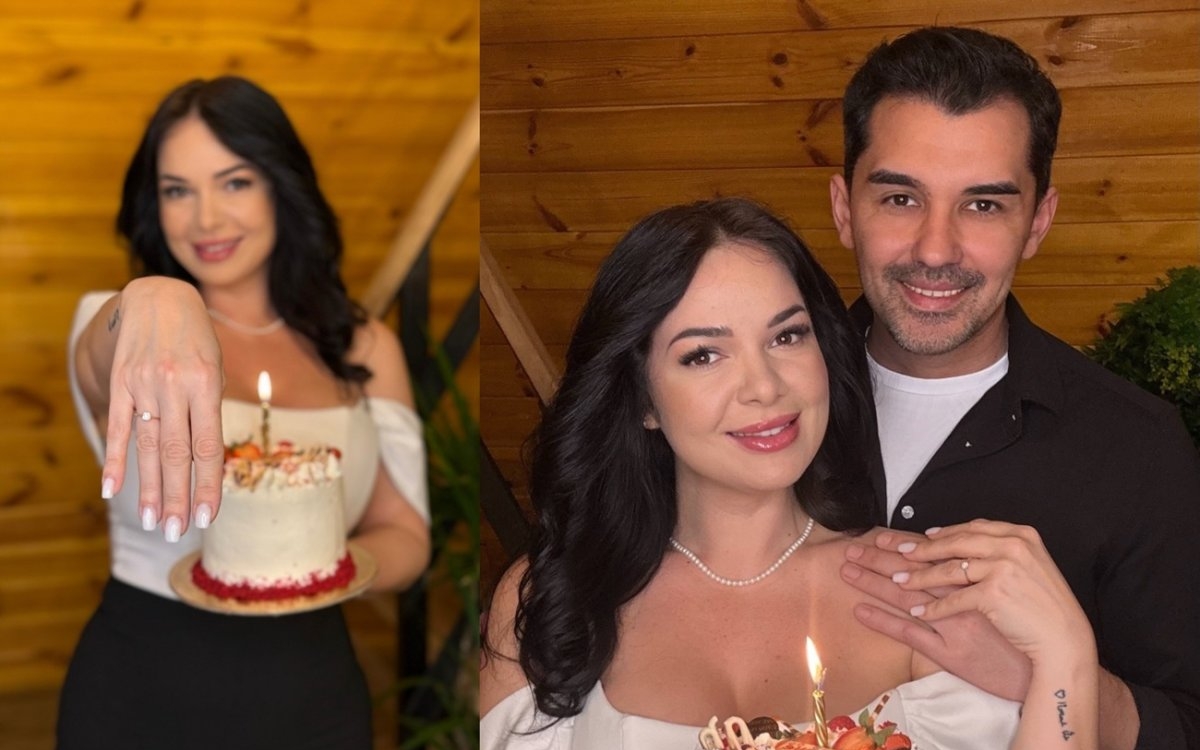 Deea Maxer a fost cerută în căsătorie. Copiii ei și ai lui Dinu Maxer au fost martorii momentului emoționant