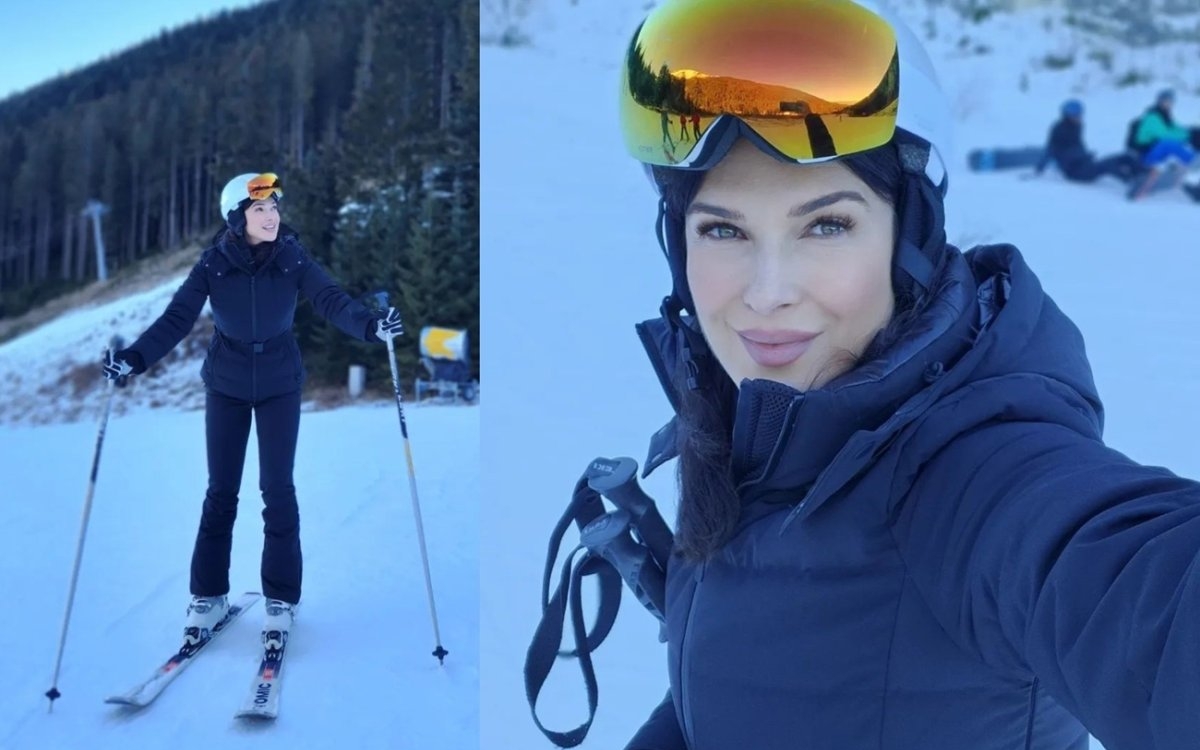 Monica Bîrlădeanu, momente de panică în vacanța la schi. "A fost despre supraviețuire"