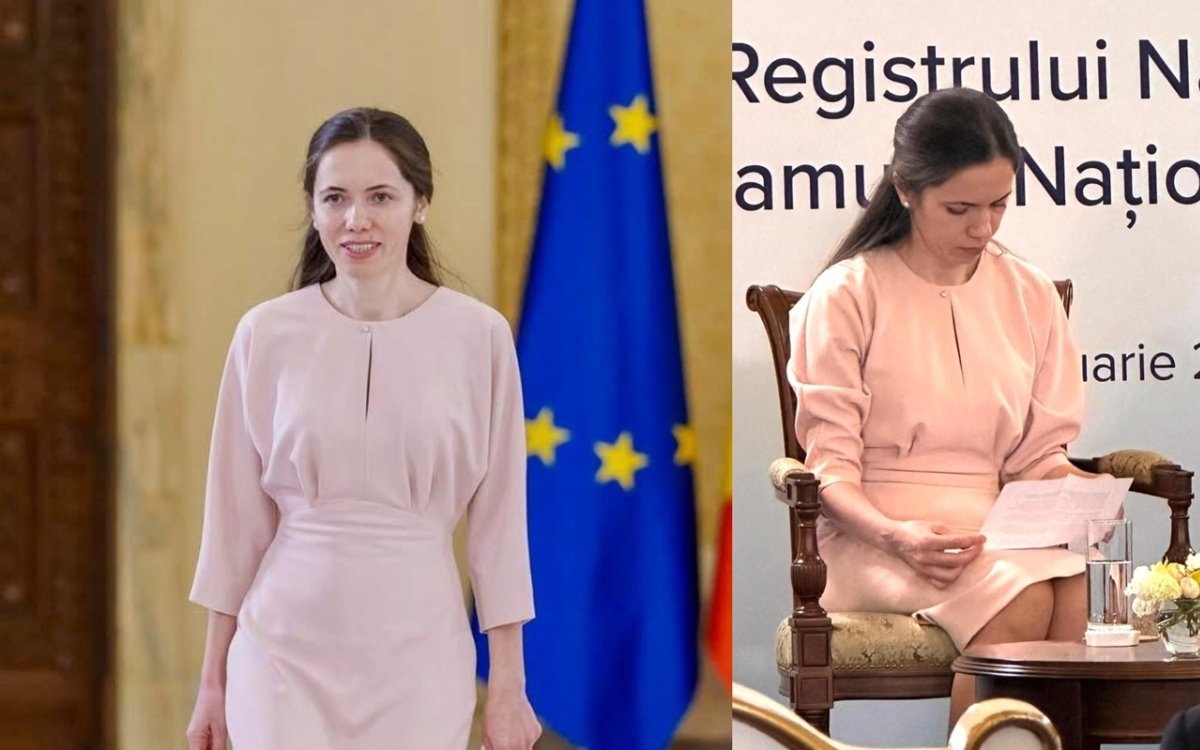 Mirabela Grădinaru, apariție publică într-o ținută de la atelierul Andreei Raicu: „M-a emoționat alegerea ei de a purta din nou aceeași rochie”