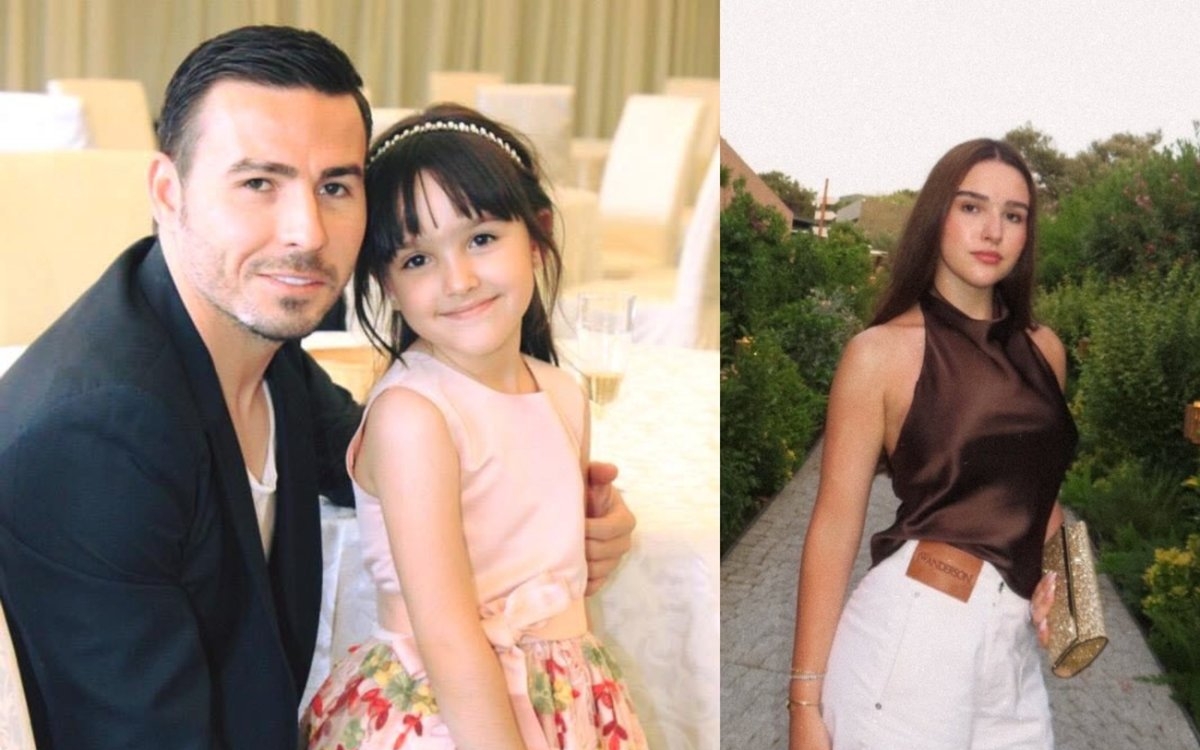 Ce mare și frumoasă a crescut Rania, fata lui Adrian Cristea și a Denisei Nechifor