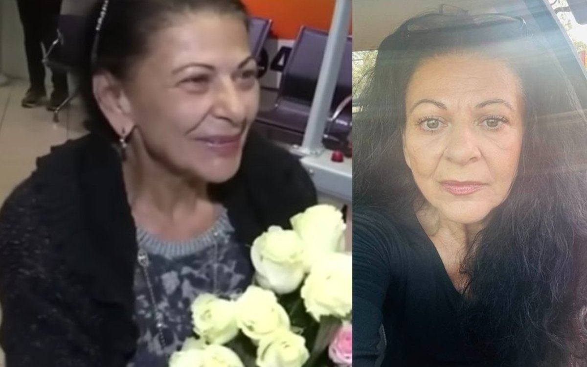 Elena Cârstea a venit în vizită în România după 10 ani. Artista a apărut la aeroport în scaun cu rotile