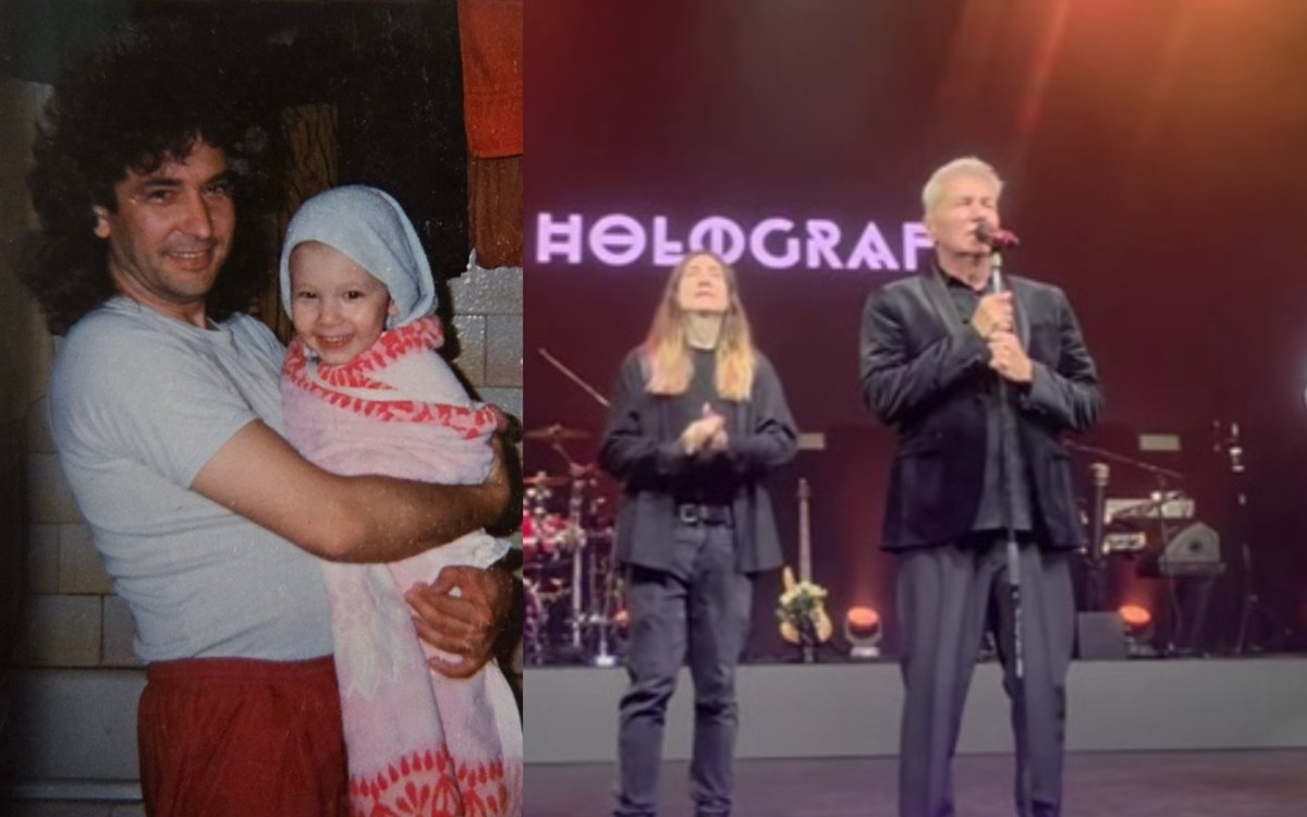 Moment extrem de emoționant la concertul trupei Holograf. Fiul regretatului Mugurel Vrabete a urcat pe scenă