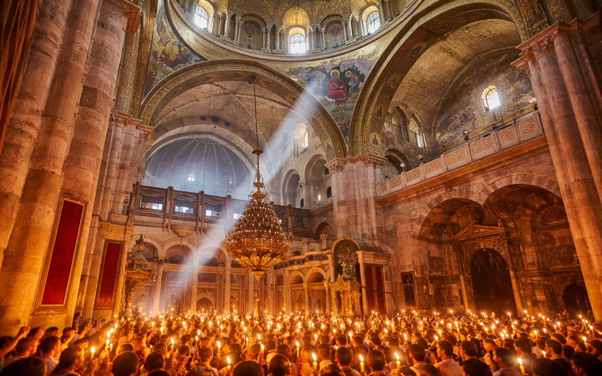 Vom avea Lumina Sfântă de Paște? Ambasada Israelului în România a oferit primele detalii după izbucnirea conflictului în Orientul Mijlociu